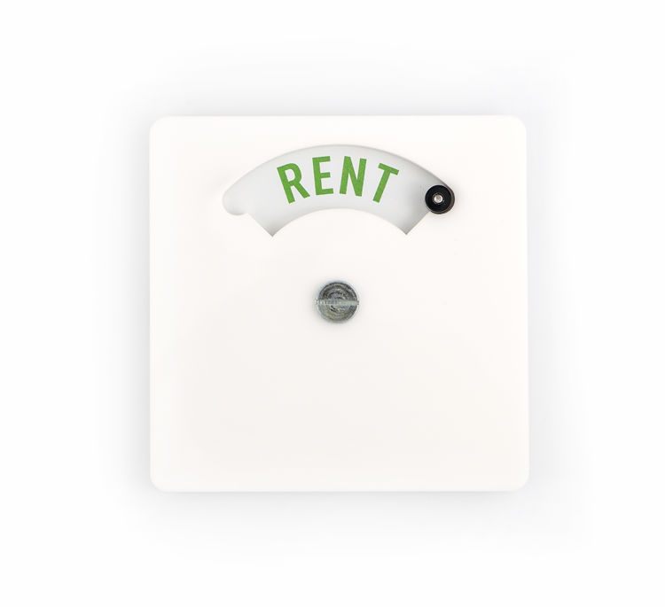 Rent-skilttent hvit