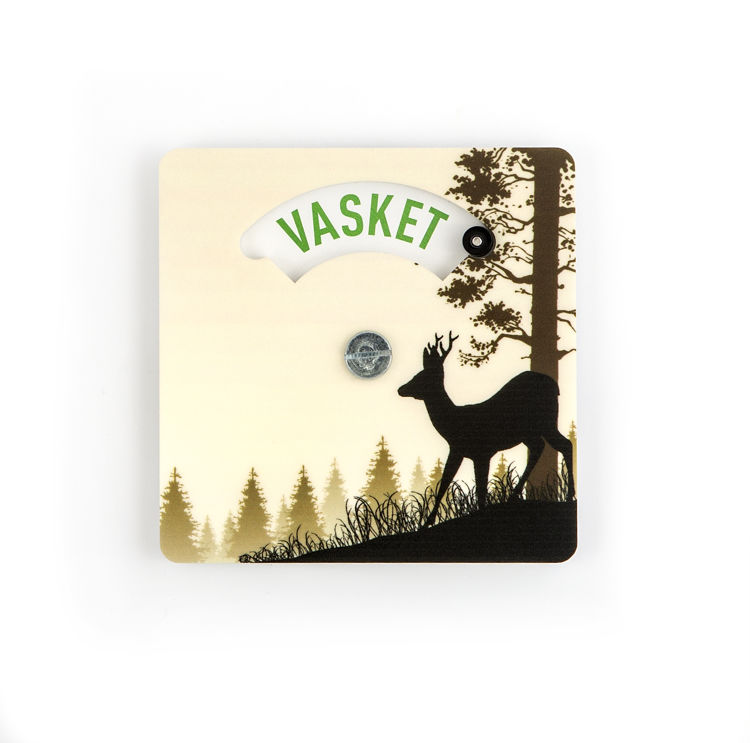 Vasket-uvasket med naturmotiv