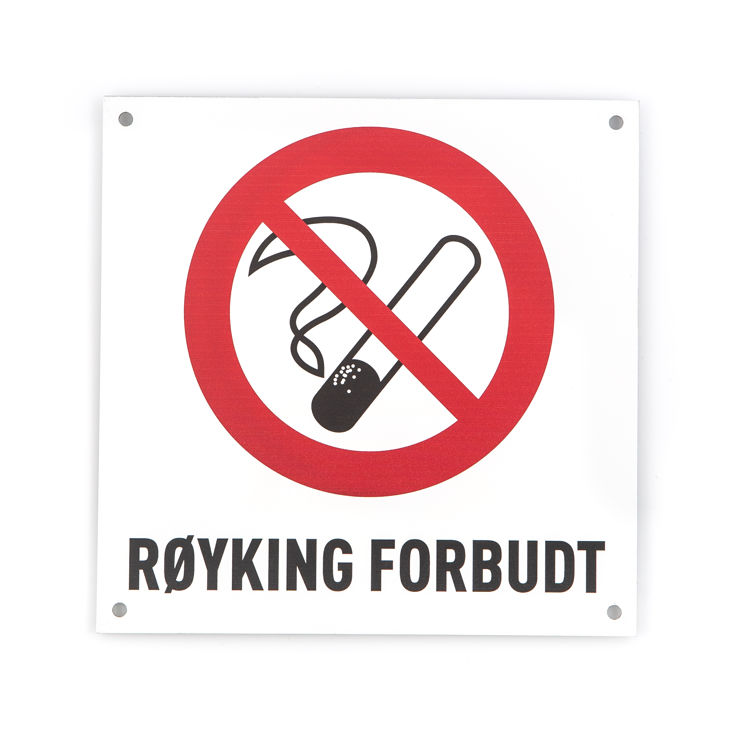 Røyking forbudt