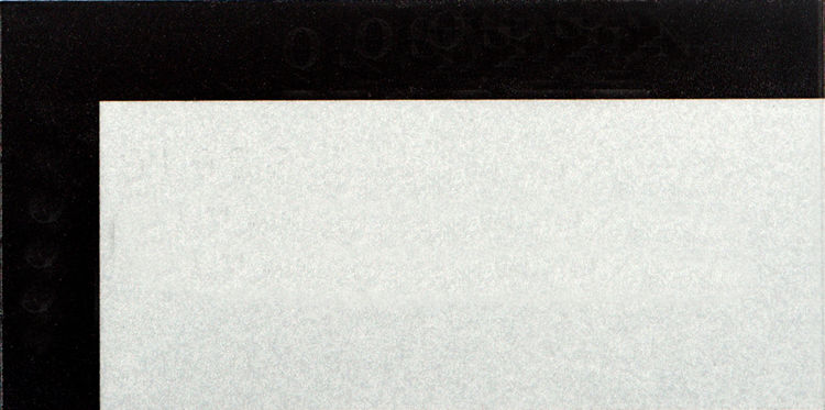 Postkasseskilt -reflekterende med sort felt