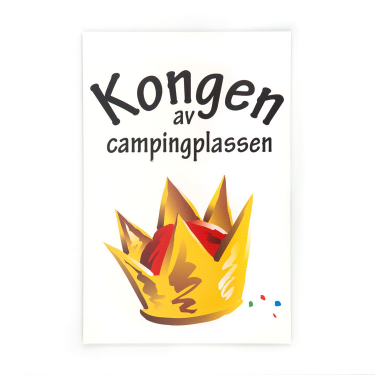 Kongen 20x30 cm