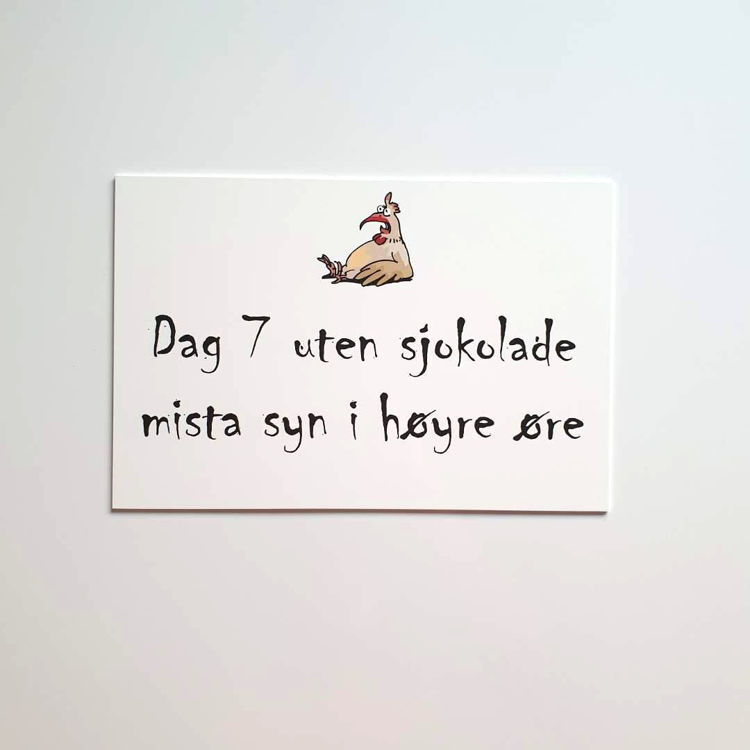 Bilde av 7. dag uten sjokolade